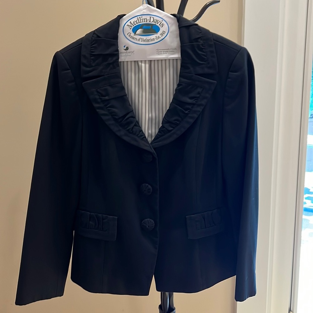 Tahari Black Blazer